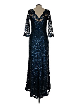 elegant black church dresses Plus Size Elegant 2-Piece Church Dress with Floral Lace and Jewel Brooch Black / 26W