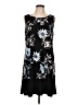 Ronni Nicole Floral Black Casual Dress Size L - photo 1