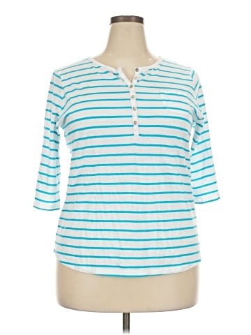 Jones New York Sport Long Sleeve Henley (view 1)