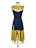 BCBGMAXAZRIA 100% Polyester Color Block Multi Color Blue Cocktail Dress Size 4 - photo 2