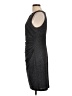 Eliza J 100% Polyester Metallic Gray Cocktail Dress Size 10 - photo 5