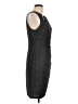 Eliza J 100% Polyester Metallic Gray Cocktail Dress Size 10 - photo 4