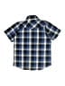 Ely Cattleman Plaid Blue Short Sleeve Button-Down Shirt Size M (kids) - photo 2