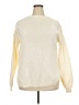 Unbranded 100% Polyester Solid Ivory Pullover Sweater Size XXL - photo 1