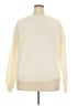 Unbranded 100% Polyester Solid Ivory Pullover Sweater Size XXL - photo 2