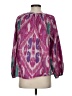 Dylan 100% Cotton Purple 3/4 Sleeve Blouse Size XS - photo 2