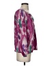 Dylan 100% Cotton Purple 3/4 Sleeve Blouse Size XS - photo 4