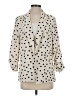 Ellison 100% Polyester Polka Dots Ivory Blazer Size S - photo 1