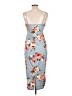 ChicMe Floral Blue Casual Dress Size L - photo 2