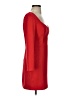 Express Solid Red Cocktail Dress Size S - photo 4
