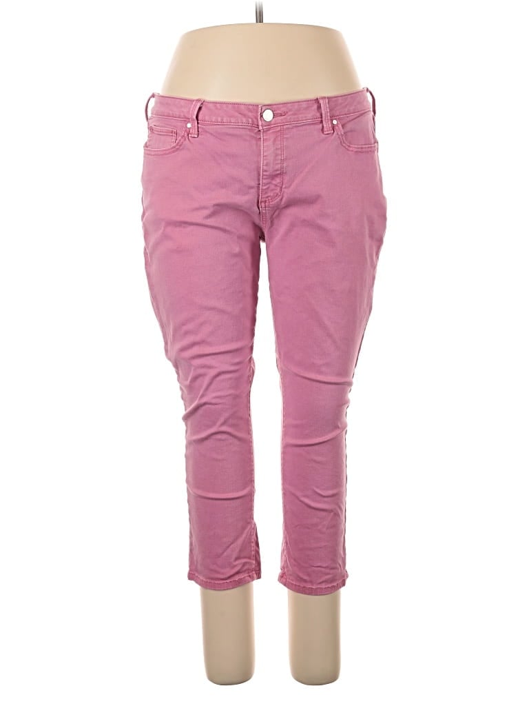 Pre-owned Assorted Brands Jeans In Pink