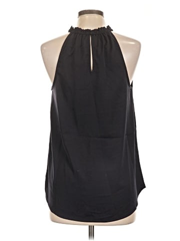 Olivia Grey Sleeveless Blouse (view 2)