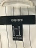 Forever 21 Stripes Ivory Blazer Size M - photo 6