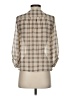 Ann Taylor LOFT Tan 3/4 Sleeve Blouse Size XXS - photo 2