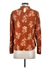 Unbranded Brown Long Sleeve Blouse Size S (estimated) - photo 2