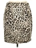 CAbi Animal Print Tan Casual Skirt Size 6 - photo 1