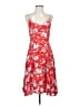 Lulus 100% Rayon Floral Red Cocktail Dress Size S - photo 1