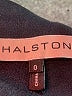 Halston Solid Blue Black Jumpsuit Size 0 - photo 4