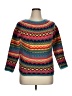 Unbranded 100% Polyester Print Blue Pullover Sweater Size XL - photo 1