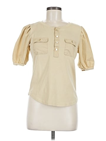 Lauren by Ralph Lauren Short Sleeve Blouse (view 1)