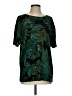 MaxiMa U.S.A. 100% Polyester Green Short Sleeve Top Size S - photo 1