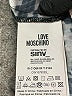 Love Moschino 100% Polyester Silver Black Sleeveless Blouse Size 4 - photo 5