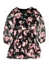 Zunie Floral Black Dress Size 8 - photo 1