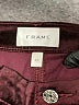 FRAME Burgundy Casual Pants Size 27 waist - photo 7