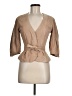 Luca Luca 100% Leather Tan Blazer Size EU (IT) 42 / US 6 - photo 1