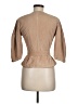 Luca Luca 100% Leather Tan Blazer Size EU (IT) 42 / US 6 - photo 2