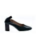 Everlane 100% Leather Color Block Green Teal Heels Size 9 - photo 1
