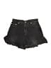 MSGM 100% Cotton Black Denim Shorts Size EU 40 / US 10 - photo 1