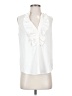 J.Crew 100% Polyester Ivory Sleeveless Blouse Size XS - photo 1