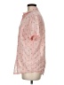 Marine Layer Hearts Pink Short Sleeve Button-Down Shirt Size Med - Lg - photo 5