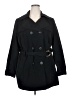 Worthington 100% Polyester Black Trenchcoat Size 3X - photo 1