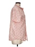 Marine Layer Hearts Pink Short Sleeve Button-Down Shirt Size Med - Lg - photo 4