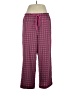 Free People 100% Polyester Plaid Pink Casual Pants Size XL - photo 1