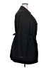 Worthington 100% Polyester Black Trenchcoat Size 3X - photo 4