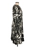 Chetta B Graphic Black Casual Dress Size 10 - photo 4