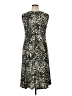 Perceptions Animal Print Black Cocktail Dress Size 14 - photo 2