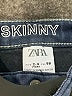 Zara Solid Blue Jeans Size 2 - 3 - photo 3