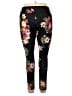 Shein Curve Floral Black Leggings Size 3X - photo 2