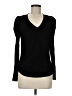 Wit & Wisdom Black Long Sleeve Top Size M - photo 1