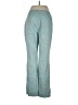 Harold's 100% Polyester Paisley Teal Dress Pants Size 12 - photo 2
