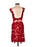 Jovani 100% Polyester Red Cocktail Dress Size 4 - photo 2