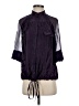 Reiss Purple 3/4 Sleeve Blouse Size 4 - photo 1