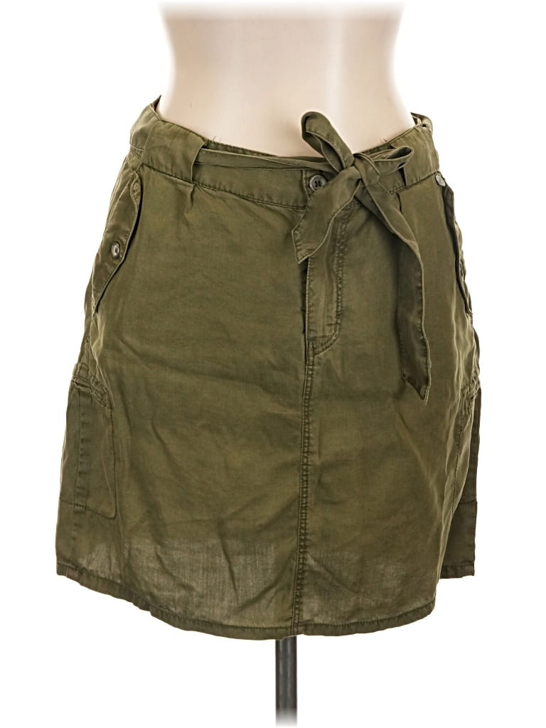 Pre-owned H&m L.o.g.g. Casual Skirt In Green