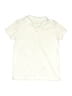 Lands' End Ivory White Short Sleeve Polo Size 8 - photo 1