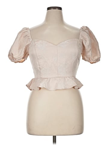 Forever 21 Short Sleeve Blouse (view 1)
