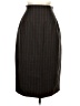 Harve Benard 100% Wool Stripes Brown Wool Skirt Size 10 - photo 1